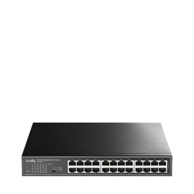 Switch CUDY GS1024 - Gigabit Ethernet - 24 Puertos - No Gestionado - GS1024