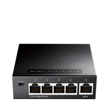 Switch CUDY GS105 - Gigabit Ethernet - 5 Puertos - No Gestionado - GS105