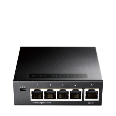 Switch CUDY GS105 - Gigabit Ethernet - 5 Puertos - No Gestionado - GS105