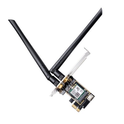 Tarjeta de RED CUDY WE3000 - Triple Banda - 2400 Mbit/s - PCI-E - WE3000