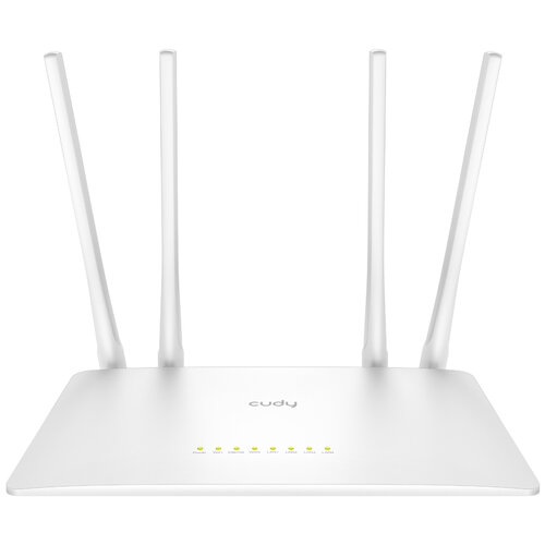Router CUDY WR1200 Doble Banda 2.4/5GHz Wi-Fi 5 4 Antenas 867Mbps
