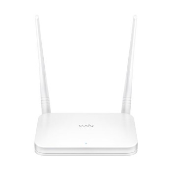 Router Cudy WR300 - 2.4GHz - 300Mbp/s - 2x RJ-45 - 2 Antenas - WR300