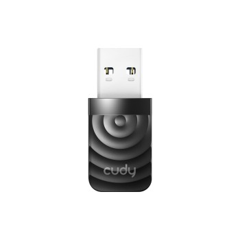 Adaptador de Red CUDY WU1300S - 2.4/5GHz - 400/867 Mbps - USB 2.0 - WU1300S
