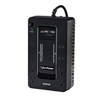 UPS CyberPower SX650U - 650VA/360W - 8 Contactos  - SX650U