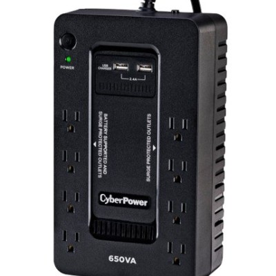 UPS CyberPower SX650U - 650VA/360W - 8 Contactos  - SX650U