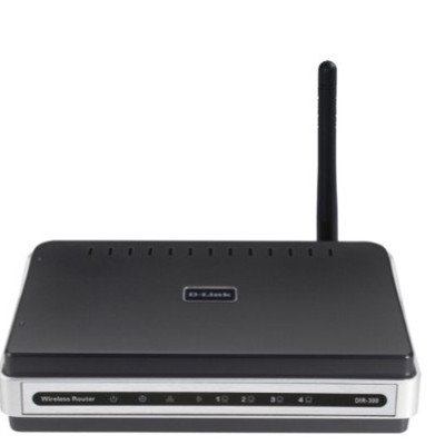 Router D-Link DIR-300 - 2.4GHz - 54Mbps - 4x RJ-45 - 1 Antena - DIR300