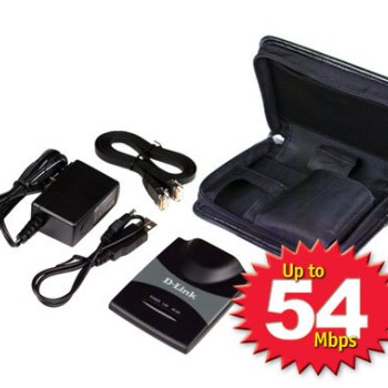 Punto de Acceso y Ruteador 54 MB/s para viajero - DWL-G730AP