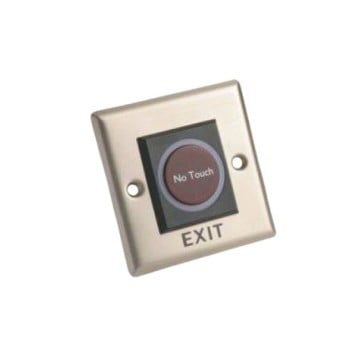 Botón Liberador Dahua ASF908 - Sin Contacto - Acero Inoxidable - ASF908