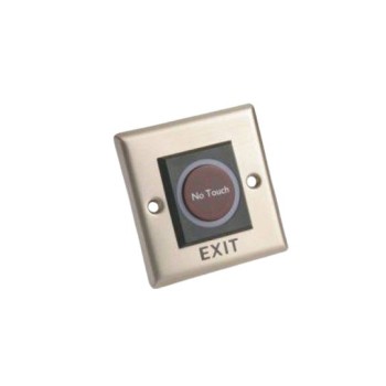 Botón Liberador Dahua ASF908 - Sin Contacto - Acero Inoxidable - ASF908