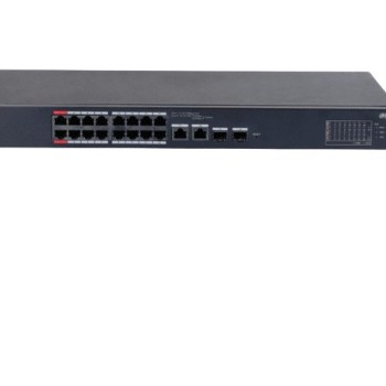 Switch Dahua 16 Puertos PoE++ Gigabit Ethernet Administrado DH-CS4218-16ET-135
