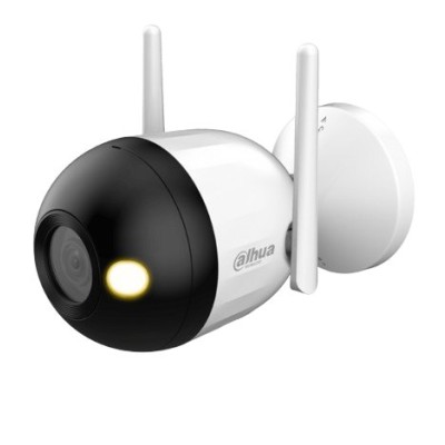 Cámara IP Dahua DH-F2C-LED - 2MP - Bala - Distancia de Iluminación 30M - Wi-Fi - DH-F2C-LED