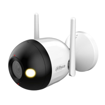 Cámara IP Dahua DH-F4C-PV - 4MP - Bala - IR 30M - Disuasión Activa - Audio Bidireccional - Wi-Fi - DH-F4C-PV Cámara IP Dahua DH-F4C-PV - 4MP - Bala - IR 30M - Disuasión Activa - Audio Bidireccional - Wi-Fi - DH-F4C-PV