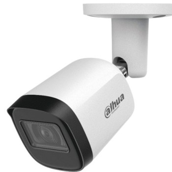 Cámara de Seguridad CCTV Dahua 5MP Bala Exterior con Visión Nocturna IR 30M Modelo DH-HAC-B2A51N-U-0280B-S2