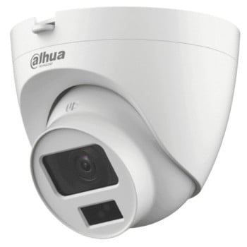 Cámara CCTV Dahua DH-HAC-HDW1200CLQN-IL-A - 2MP - Domo - 2.8mm - IR 20M - Micrófono Integrado - DH-HAC-HDW1200CLQN-IL-A