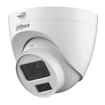Cámara CCTV Dahua DH-HAC-HDW1200CLQN-IL-A - 2MP - Domo - 2.8mm - IR 20M - Micrófono Integrado - DH-HAC-HDW1200CLQN-IL-A