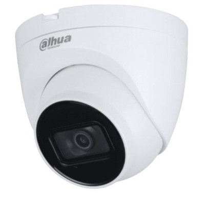 Cámara CCTV Dahua DH-HAC-HDW1200TQP-A - 2MP - Domo - Lente 2.8mm - IR 40M - Micrófono Integrado - DH-HAC-HDW1200TQP-A