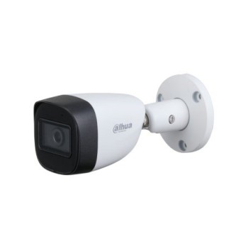 Cámara CCTV Dahua DH-HAC-HFW1200CM(-A) - 2MP - Bala - Lente 2.8mm - IR 30M - Micrófono - DH-HAC-HFW1200CMN-A-0280B-S5