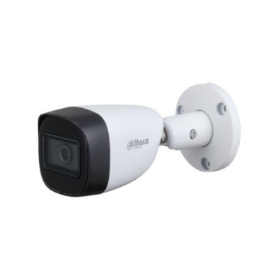 Cámara CCTV Dahua DH-HAC-HFW1200CM(-A) - 2MP - Bala - Lente 2.8mm - IR 30M - Micrófono - DH-HAC-HFW1200CMN-A-0280B-S5