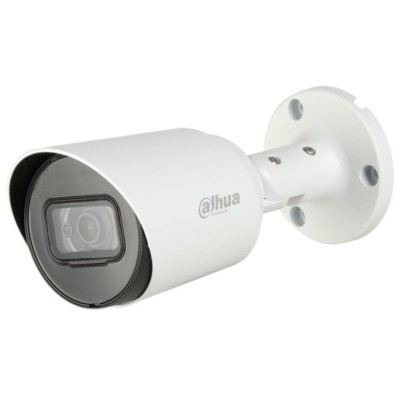 Cámara CCTV Dahua HFW1200T-36 - 2MP - Bala - Lente 3.6 mm - IR 30M - DH-HAC-HFW1200TN-0360B-S4