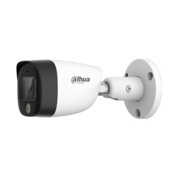 Cámara CCTV Dahua DH-HAC-HFW1209CM(-A)-LED - 2MP - Bala - Lente 2.8mm - IR 20M - Micrófono - DH-HAC-HFW1209CMN-A-LED