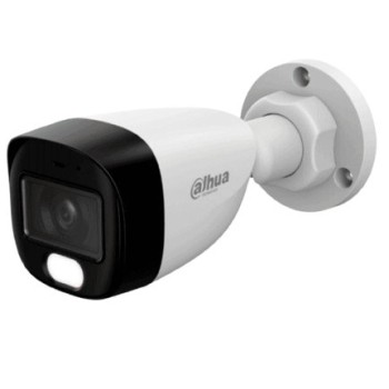 Cámara de Seguridad Dahua 2MP Bala con Lente 3.6mm y 30M de Visión Nocturna Modelo DH-HAC-HFW1209CMN-A-LED-S3