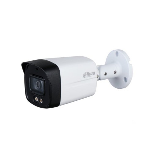 Cámara CCTV Dahua 2MP Bala con Visión Nocturna 40M y Micrófono Modelo DH-HAC-HFW1209TLMN-LED