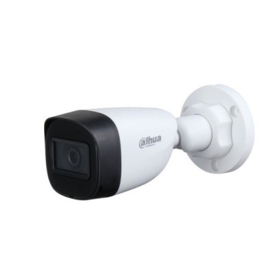 Cámara CCTV Dahua DH-HAC-HFW1801C(-A) - 8MP - Bala - Lente 2.8mm - IR 20M - Micrófono - DH-HAC-HFW1801CN-A