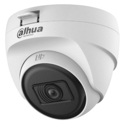 Cámara CCTV Dahua DH-HAC-T1A21N-U-28 - 2MP - Domo - Lente 2.8mm - IR 25M - Uso Interior - DH-HAC-T1A21N-U
