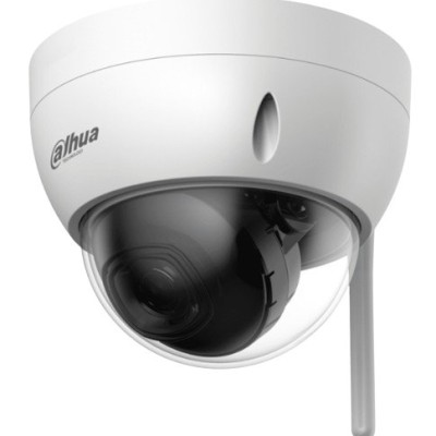 Cámara IP Dahua IPC-HDBW1430DE-SW - 4MP - Domo - Lente 2.8mm - IR 30M - Ethernet - Wi-Fi - DH-IPC-HDBW1430DE-SW