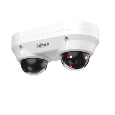 Cámara IP Dahua DH-IPC-HDBW2449F-AS-E2-IL - 4MP - Domo Dual - Lente 2.8mm - Micrófono Integrado - IR 30M - Ethernet - DH-IPC-HDBW2449F-AS-E2-IL