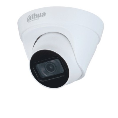 Cámara IP Dahua DH-IPC-HDW1230T1P-A-0280B-S6 - 2MP - Domo - Lente 2.8mm - IR 30M - Micrófono Integrado - Ethernet - DH-IPC-HDW1230T1P-A-0280B-S6