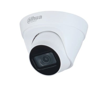 Cámara IP Dahua DH-IPC-HDW1230T1P-A-0280B-S6 - 2MP - Domo - Lente 2.8mm - IR 30M - Micrófono Integrado - Ethernet - DH-IPC-HDW1230T1P-A-0280B-S6