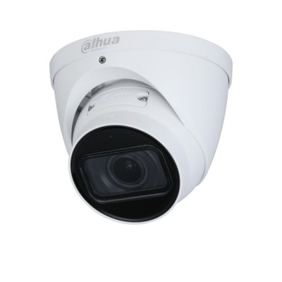 Cámara IP Dahua DH-IPC-HDW3241T-ZAS - 2MP - Domo - Lente Motorizado 2.7 a 13.5mm - IR 40M - Ethernet - Microfono Integrado - DH-IPC-HDW3241T-ZAS