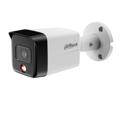 Cámara IP Dahua IPC-HFW1839TC-A-IL - 8MP - Bala - Lente 2.8mm - IR 30M - Micrófono Integrado - PoE - DH-IPC-HFW1839TC-A-IL