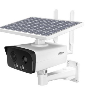 Cámara IP Dahua DH-IPC-HFW2431DG-4G-SP-LA-B - 4MP - Bala - Panel Solar - Lente 2.8mm - IR 50M - Ethernet - Micrófono - DH-IPC-HFW2431DG-4G-SP-LA-B