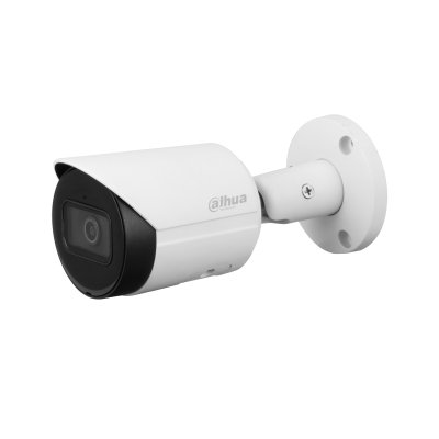 Cámara IP Dahua IPC-HFW2441S-S - 4MP - Bala - Lente Focal 2.8mm - IR 30M - Ethernet - Micrófono - DH-IPC-HFW2441S-S