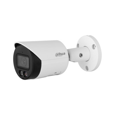 Cámara IP Dahua IPC-HFW2449S-S-IL - 4MP - Bala - Lente Focal 2.8mm - IR 30M - Ethernet - Micrófono - DH-IPC-HFW2449S-S-IL