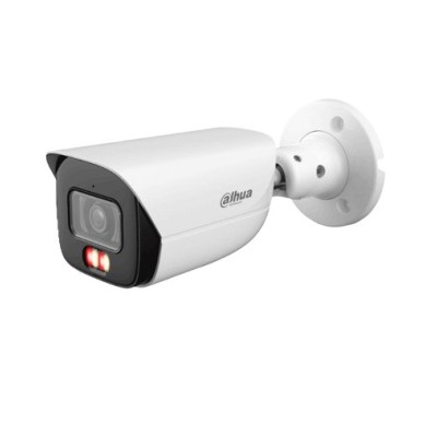 Cámara IP Dahua DH-IPC-HFW3449E-S-IL - 4MP - Bala - Lente 2.8mm - Micrófono Integrado - IR 50M - PoE - DH-IPC-HFW3449E-S-IL