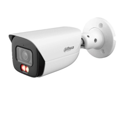 Cámara IP Dahua DH-IPC-HFW3849E-AS-IL - 8MP - Bala - Lente 2.8mm - Micrófono Integrado - Ethernet - DH-IPC-HFW3849E-AS-IL