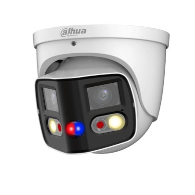 Cámara IP Dahua IPC-PDW3849-A180-AS-PV - 2x4MP - Lente Fijo - IR 25M - Disuasión Activa - Ethernet - DH-IPC-PDW3849-A180-AS-PV Cámara IP Dahua IPC-PDW3849-A180-AS-PV - 2x4MP - Lente Fijo - IR 25M - Disuasión Activa - Ethernet - DH-IPC-PDW3849-A180-AS-PV