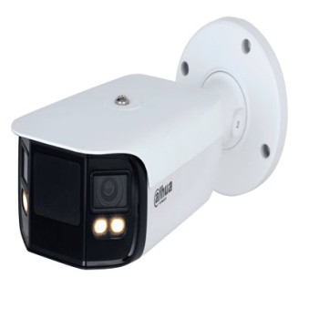 Cámara IP Dahua DH-IPC-PFW5849-A180-E2-ASTE - 2x4MP - Bala - Lente 3.6mm - Ethernet - DH-IPC-PFW5849-A180-E2-ASTE