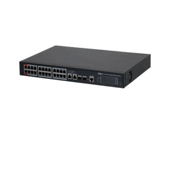Switch Dahua S4228-24GT-360 - Gigabit Ethernet - 24 Puertos PoE++ - 2 SFP - Gestionado - DH-S4228-24GT-360