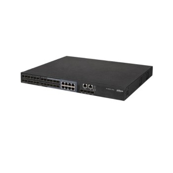 Switch Dahua S5500-24GF4XF-E - Fast Ethernet - 24 Puertos SFP - 4 Puertos SFP+ - Gestionado - DH-S5500-24GF4XF-E