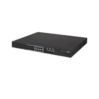 Switch Dahua S5500-24GF4XF-E - Fast Ethernet - 24 Puertos SFP - 4 Puertos SFP+ - Gestionado - DH-S5500-24GF4XF-E