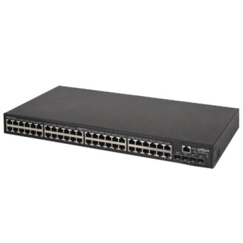 Switch Dahua 48 Puertos Gigabit Gestionado con 4 Ranuras SFP+ Modelo DH-S5500-48GT4XF-E Switch Dahua 48 Puertos Gigabit Gestionado con 4 Ranuras SFP+ Modelo DH-S5500-48GT4XF-E
