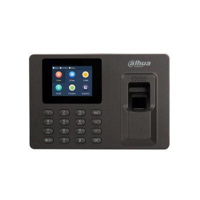 Control de Acceso Dahua ASA1222E - 2.4" - Teclado - Lector de Huellas - Negro - DHI-ASA1222E