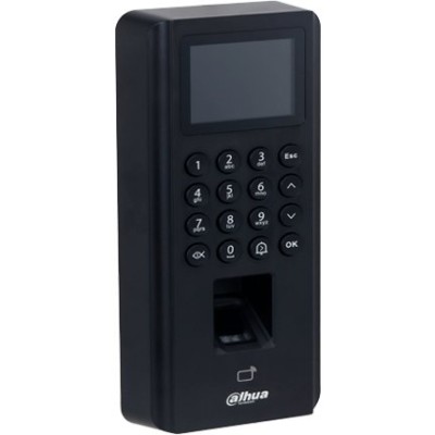 Control de Acceso Dahua DHI-ASI2212J-D - 2.4" - Lector de Huella - Lector de Tarjetas - Teclado - Ethernet - DHI-ASI2212J-D