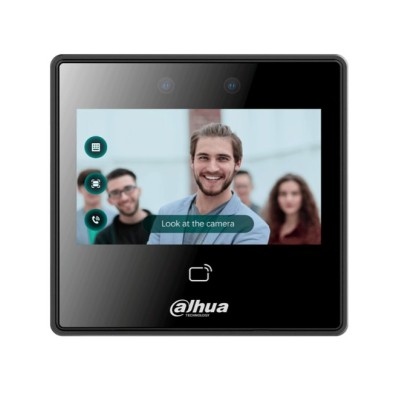 Control de Acceso Dahua DHI-ASI3213A-W - 4.3" - Reconocimiento Facial - Wi-Fi - USB - Negro - DHI-ASI3213A-W
