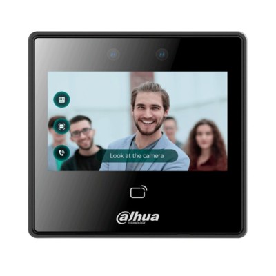 Control de Acceso Dahua DHI-ASI3213A-W - 4.3" - Reconocimiento Facial - Wi-Fi - USB - Negro - DHI-ASI3213A-W