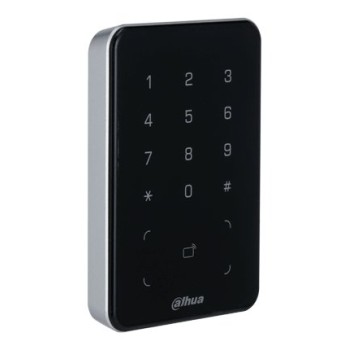 Lector de Tarjetas Dahua DHI-ASR2101A - Tarjetas MiFare - Teclado - Interior/Exterior - DHI-ASR2101A